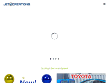 Tablet Screenshot of jetcreations.com